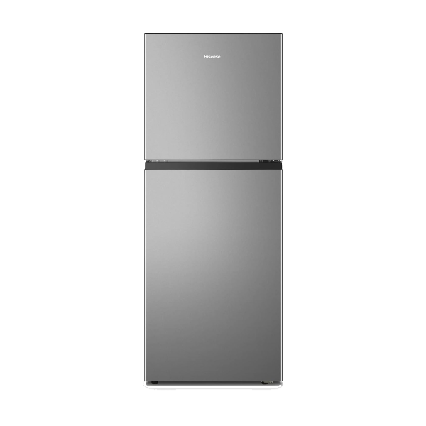 Hisense Top Mount Double Door Refrigerator - 264L Gross, 203L Net, 150W, Silver (RT264N4DGN)